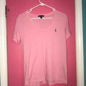 Pink Ralph Lauren Shirt